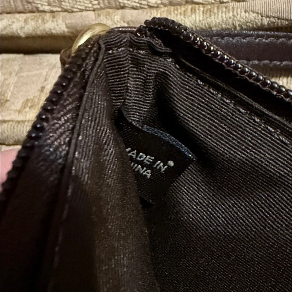 Coach Vintage Signature Patchwork wristlet preowned - Picture 4 of 16